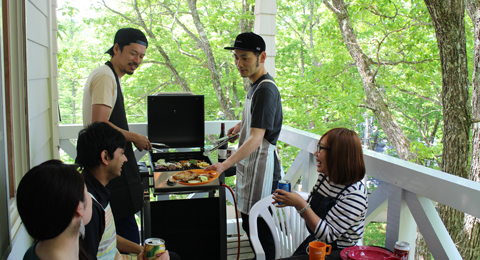 テラスBBQ